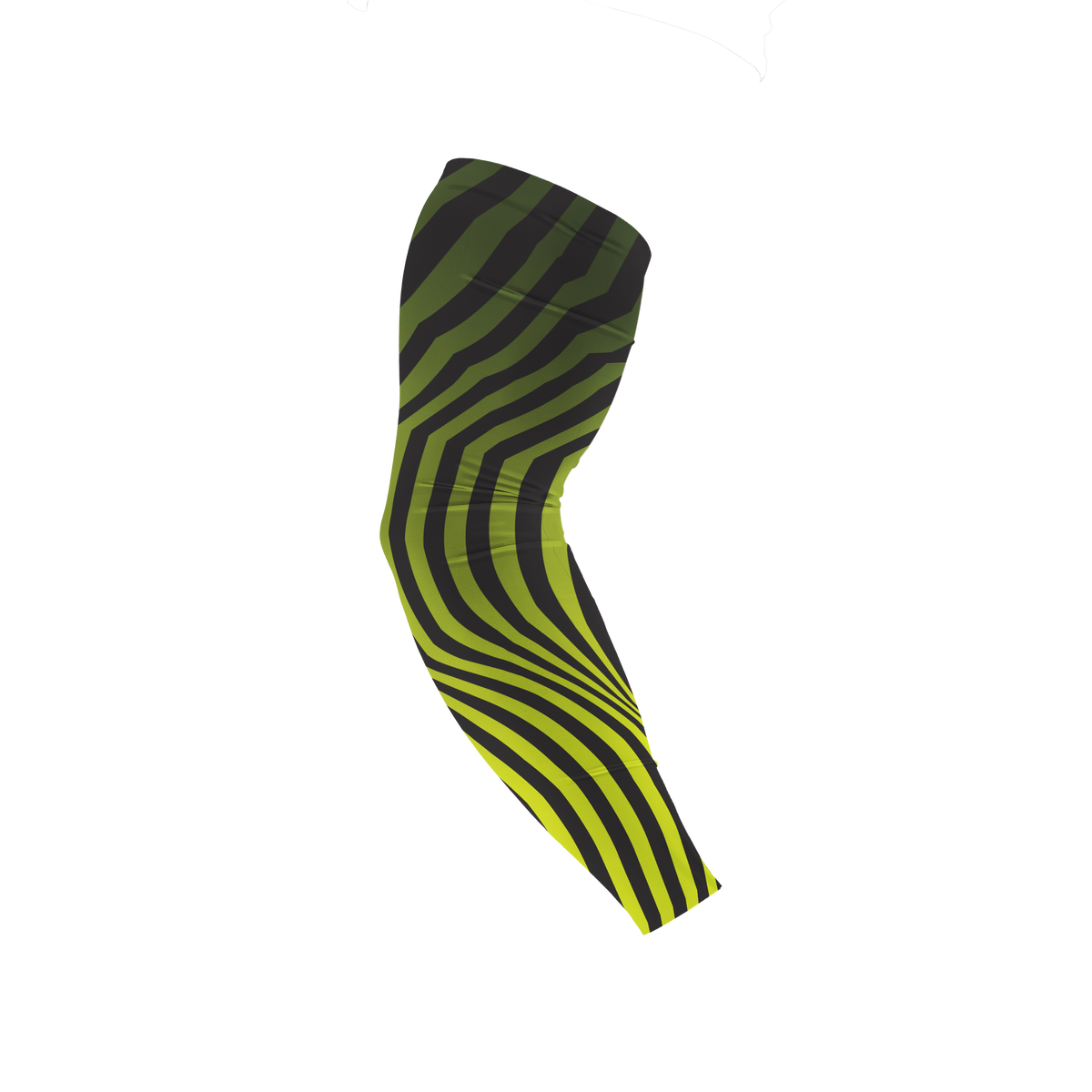 Chartreuse Wave Arm Sleeve