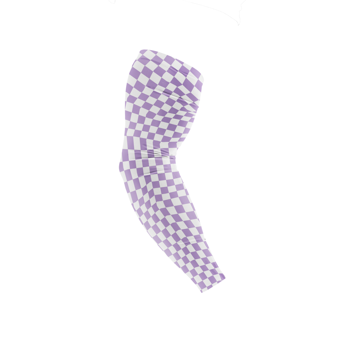 Lilac Check Arm Sleeve