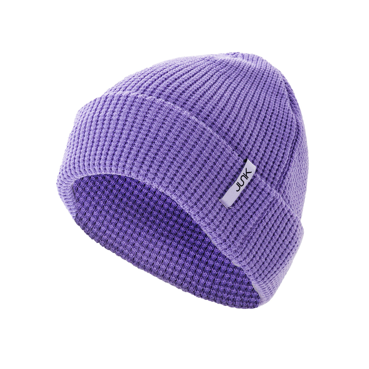 Astral Purple Waffle Knit Beanie