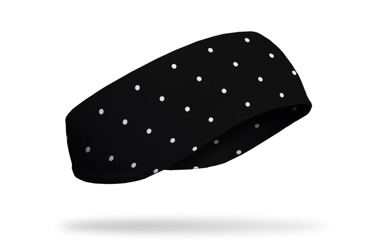 Black Dainty DOT Ear Warmer