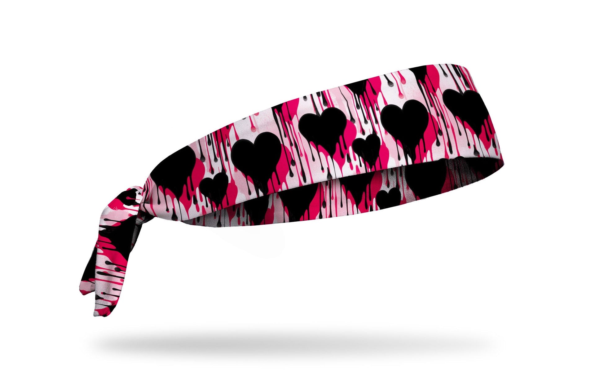 Bleeding Hearts Tie Headband - View 2