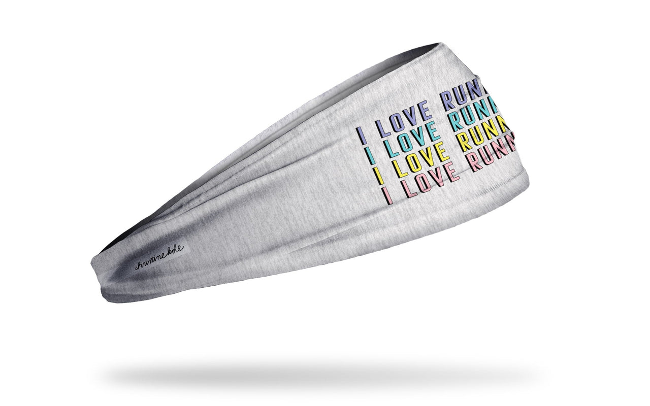 Christine Kole: I Love Running Big Bang Lite Headband - View 2