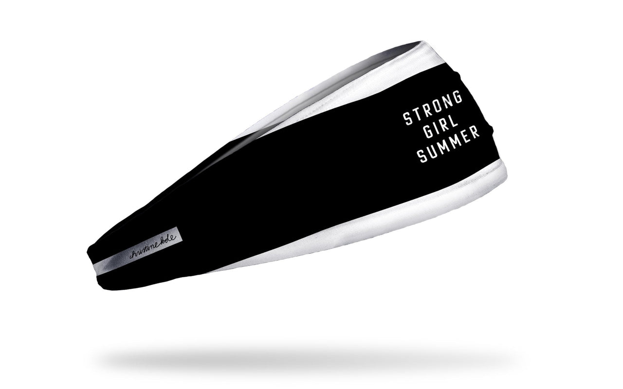 Christine Kole: Strong Girl Summer Black Big Bang Lite Headband - View 2