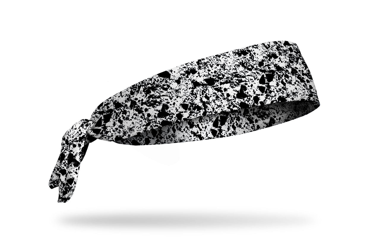 Concrete Contrast Flex Tie Headband