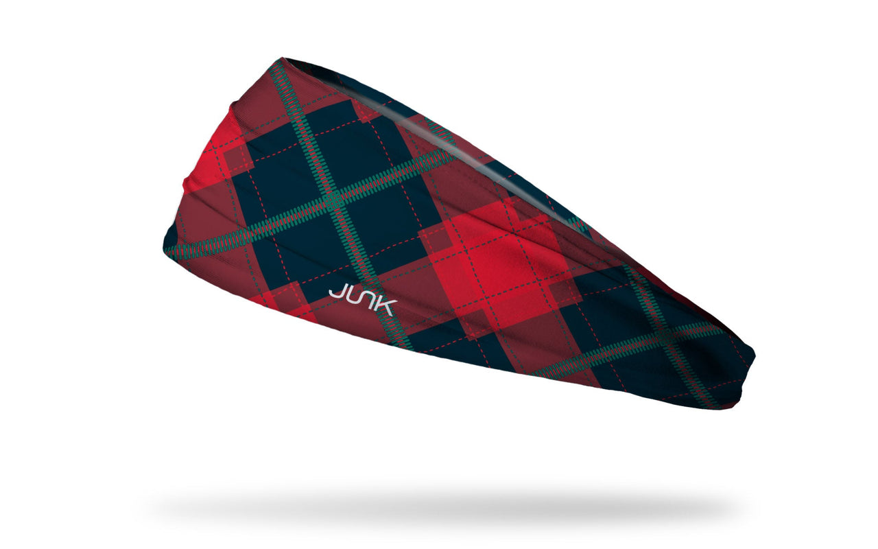 Holiday Flannel Big Bang Lite Headband