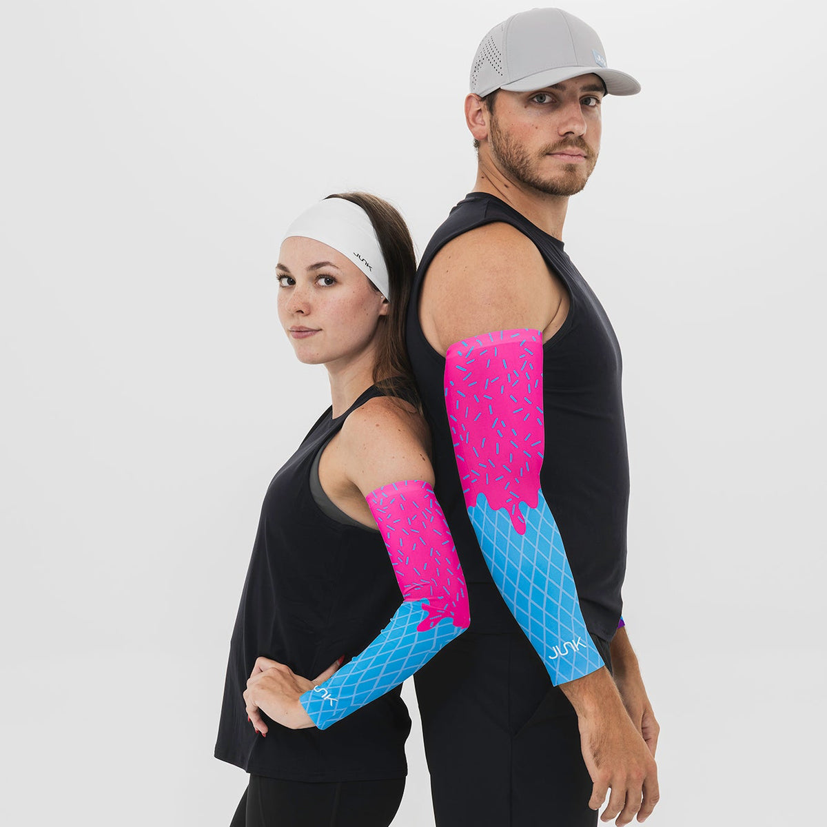 Hot Blue Scoop Arm Sleeve