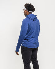 Men's Breakthrough Hoodie: Blue Heather - View 2