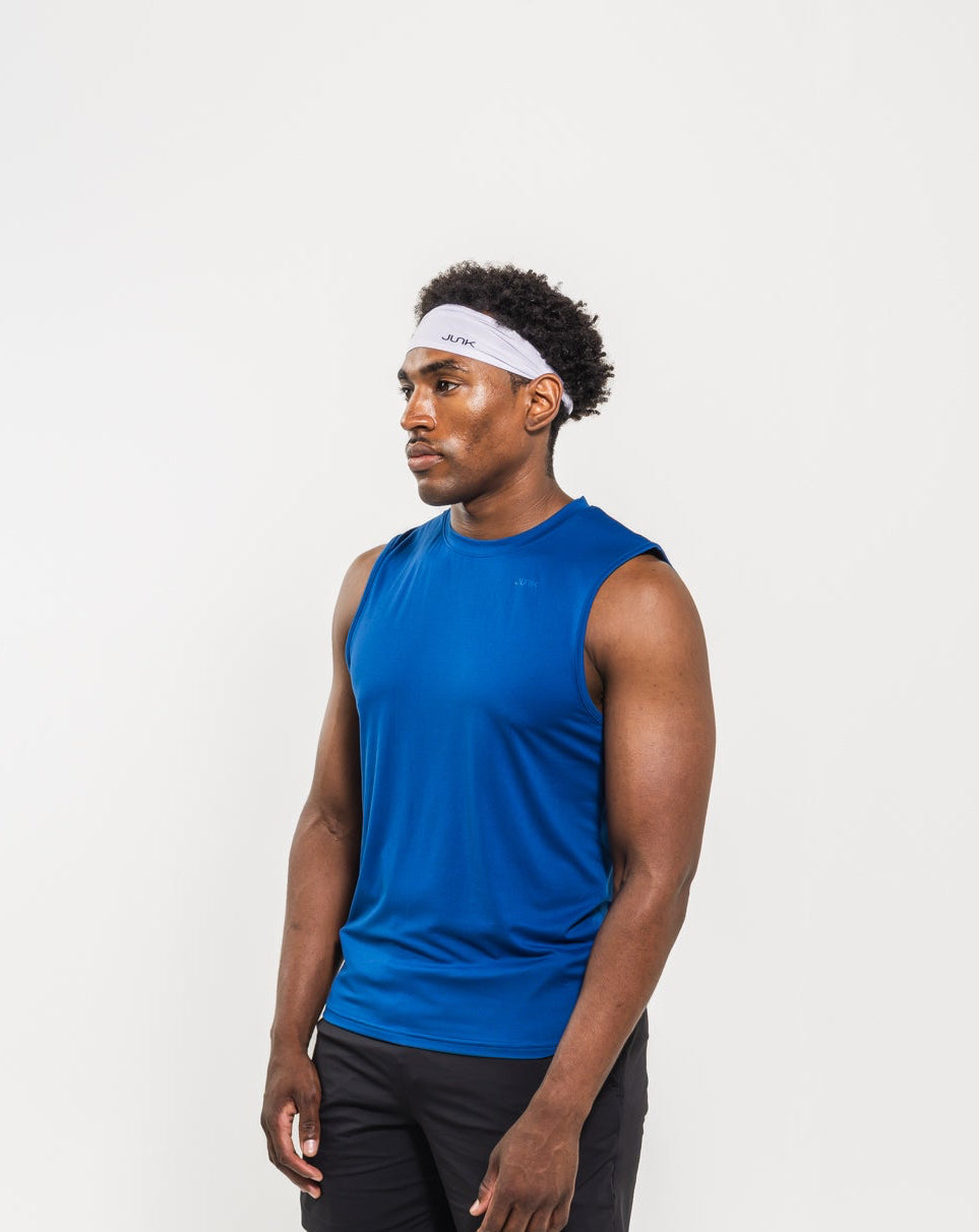 Men's Breakthrough Tank: Midnight Blue - View 3
