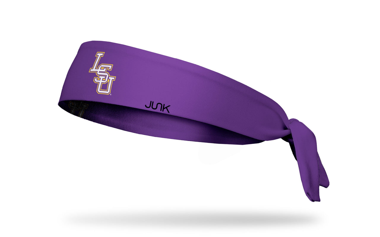 Louisiana State University: LSU Baseball Purple Tie Headband