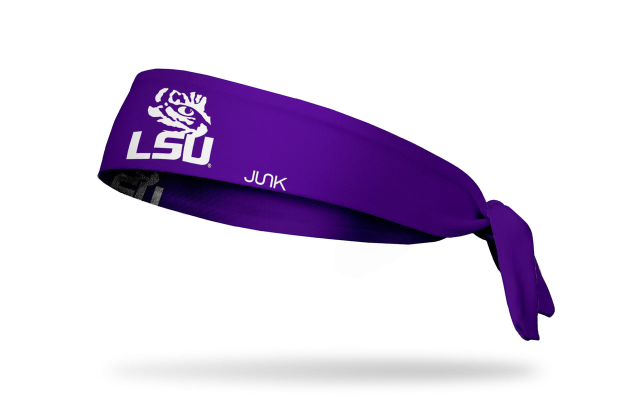 Louisiana State University: LSU Stacked Purple Tie Headband