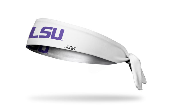 Louisiana State University: LSU Purple and White Tie Headband