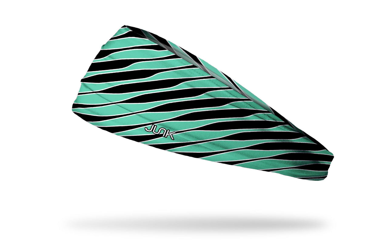 Mint Chip Variegated Stripe Big Bang Lite Headband