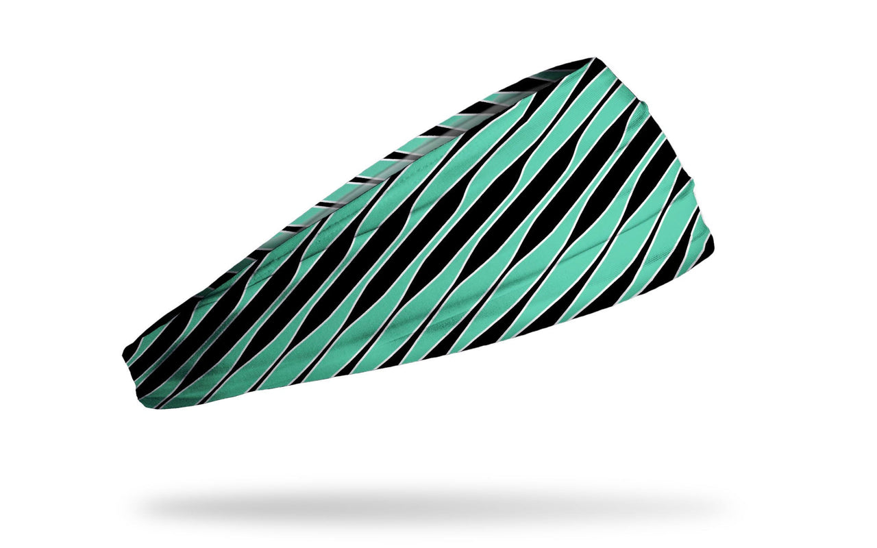 Mint Chip Variegated Stripe Big Bang Lite Headband