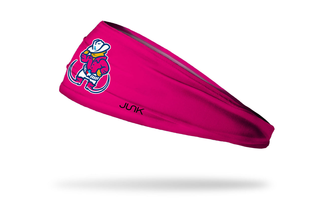 Amarillo Sod Poodles: Fuchsia Big Bang Lite Headband