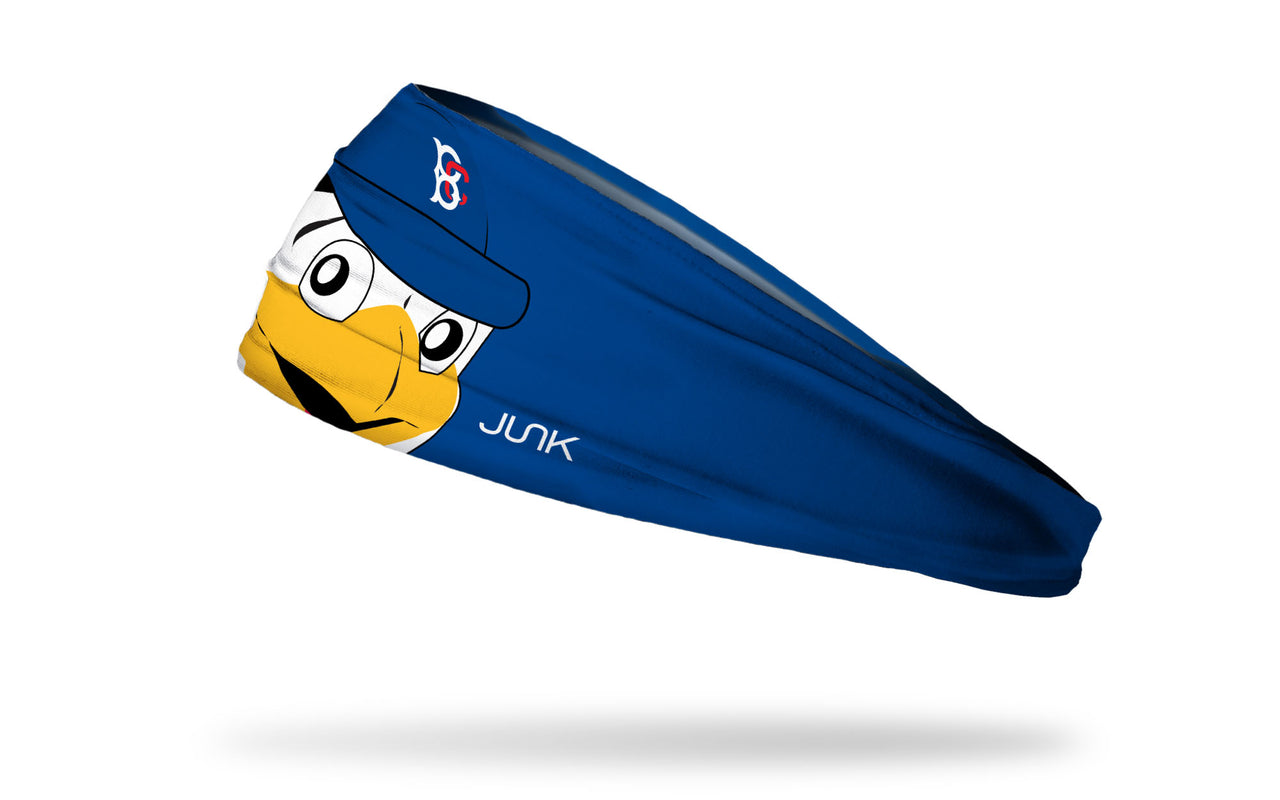 Brooklyn Cyclones: OS Mascot Blue Big Bang Lite Headband