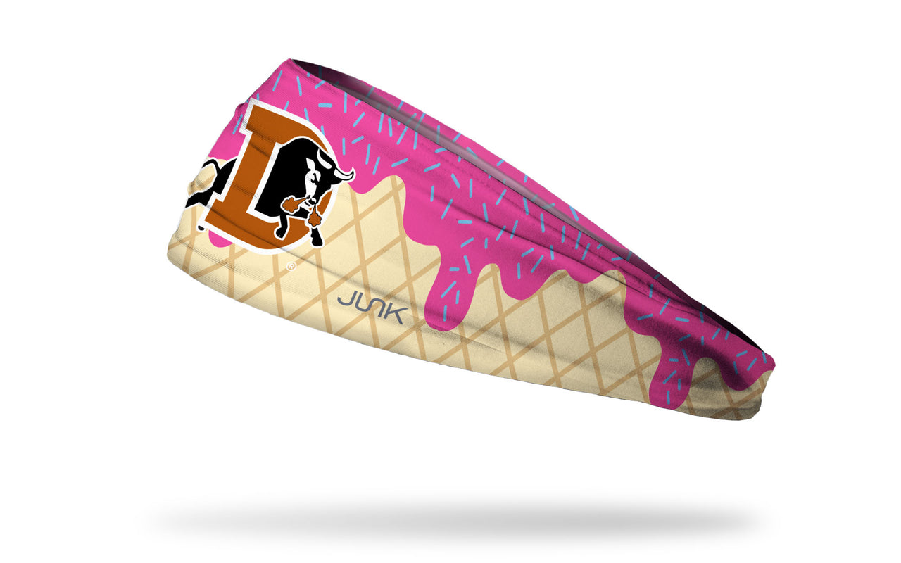 Durham Bulls: Hot Pink Sugar Cone Big Bang Lite Headband