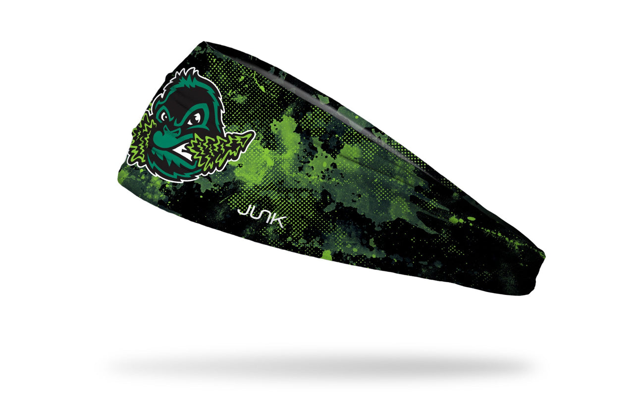 Eugene Emeralds: Grunge Green Big Bang Lite Headband