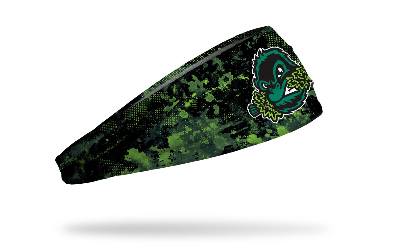 Eugene Emeralds: Grunge Green Big Bang Lite Headband