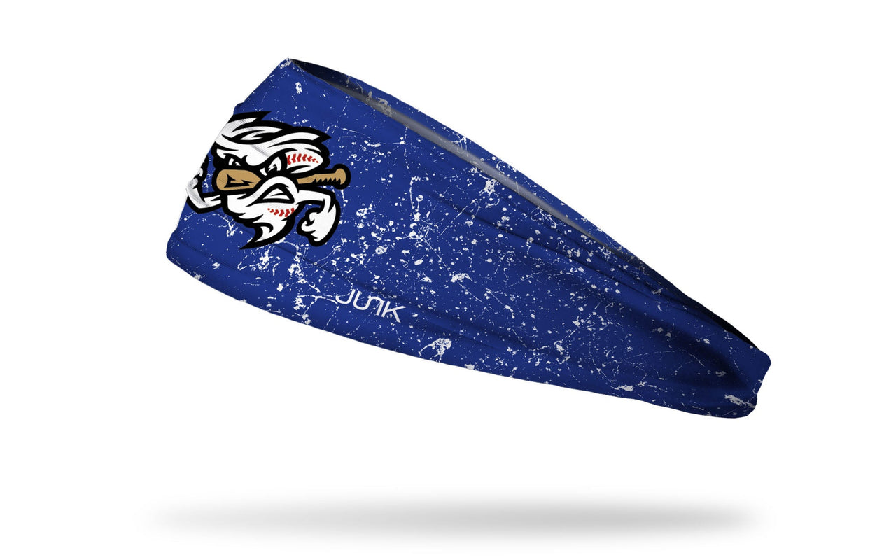 Omaha Storm Chasers: Splatter Blue Big Bang Lite Headband