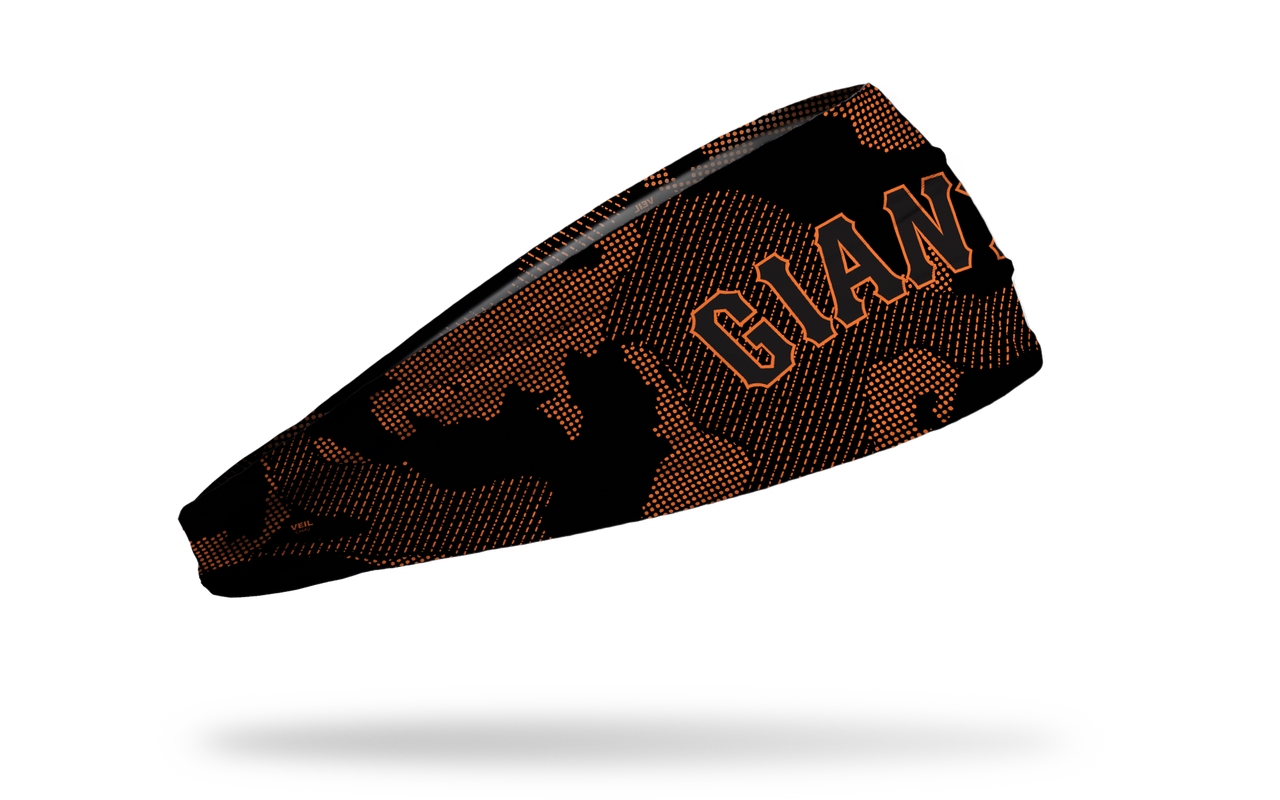 San Jose Giants: Nanoweave Black Big Bang Lite Headband