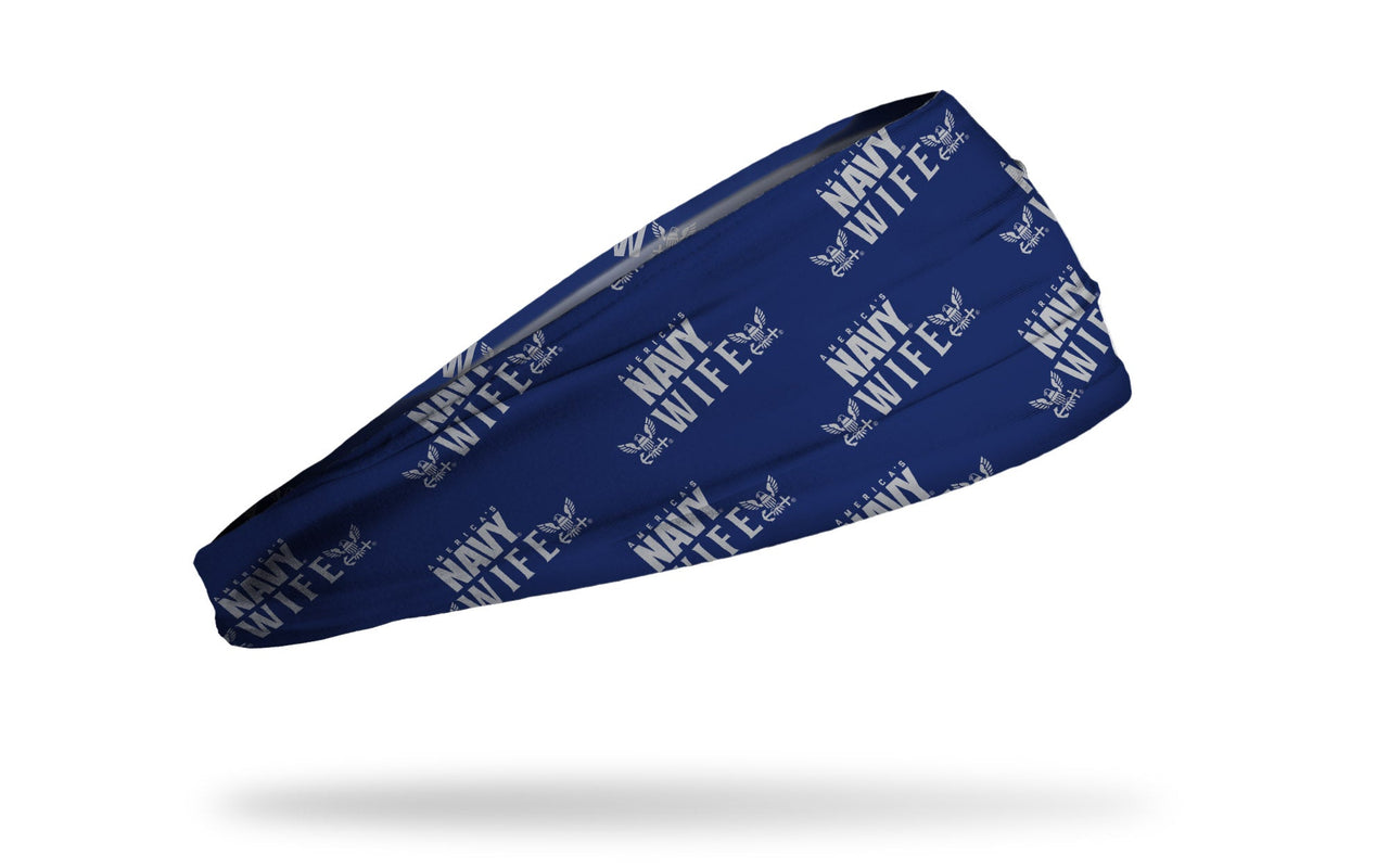 Navy: Wife Headband