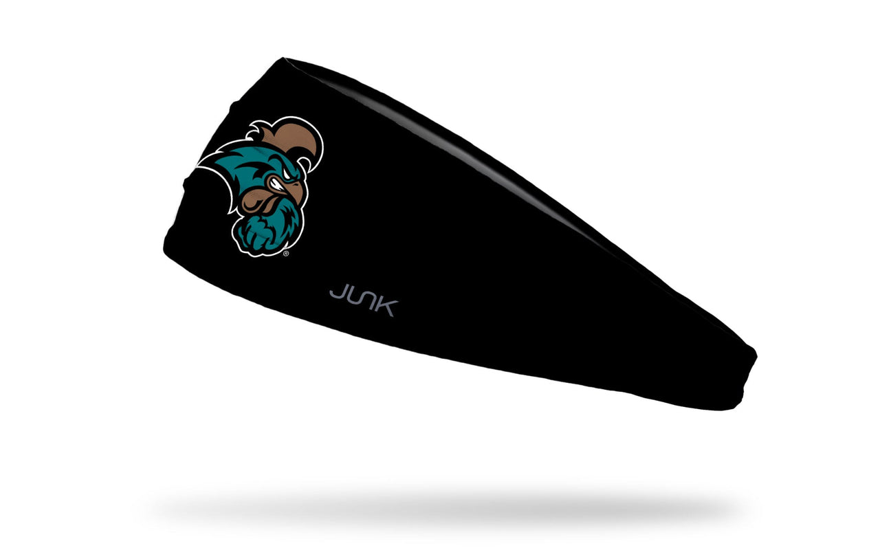 Coastal Carolina University: Logo Black Big Bang Lite Headband
