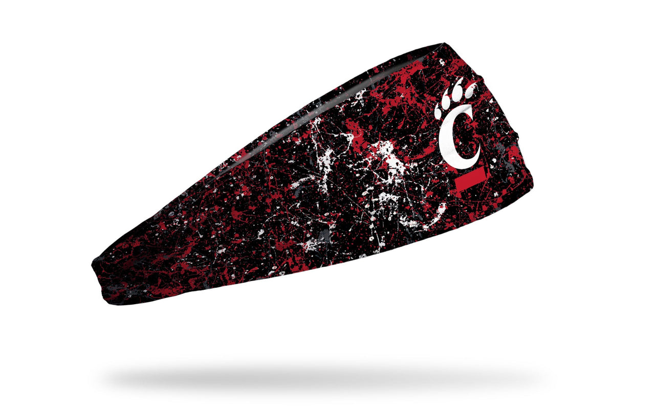 University of Cincinnati: Splatter Big Bang Lite Headband