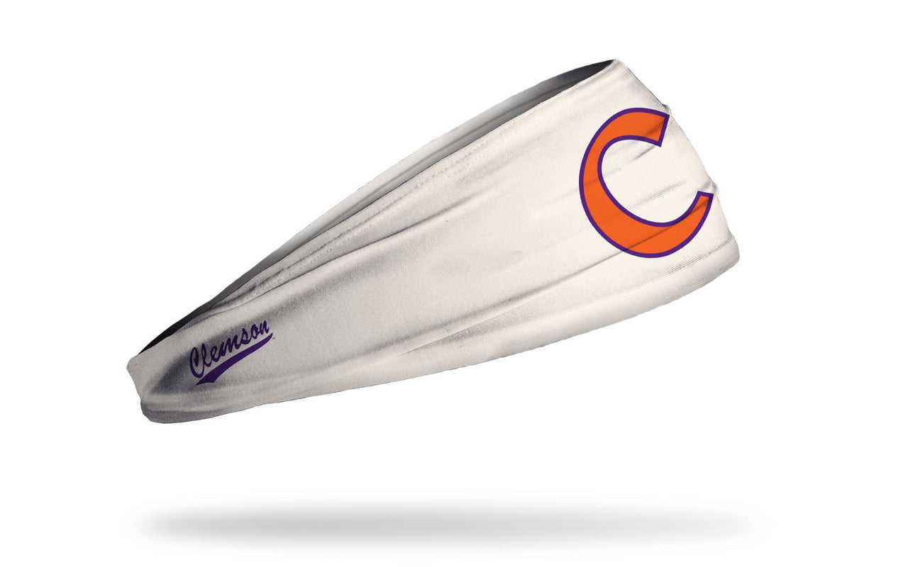 Clemson University: Cream Big Bang Lite Headband