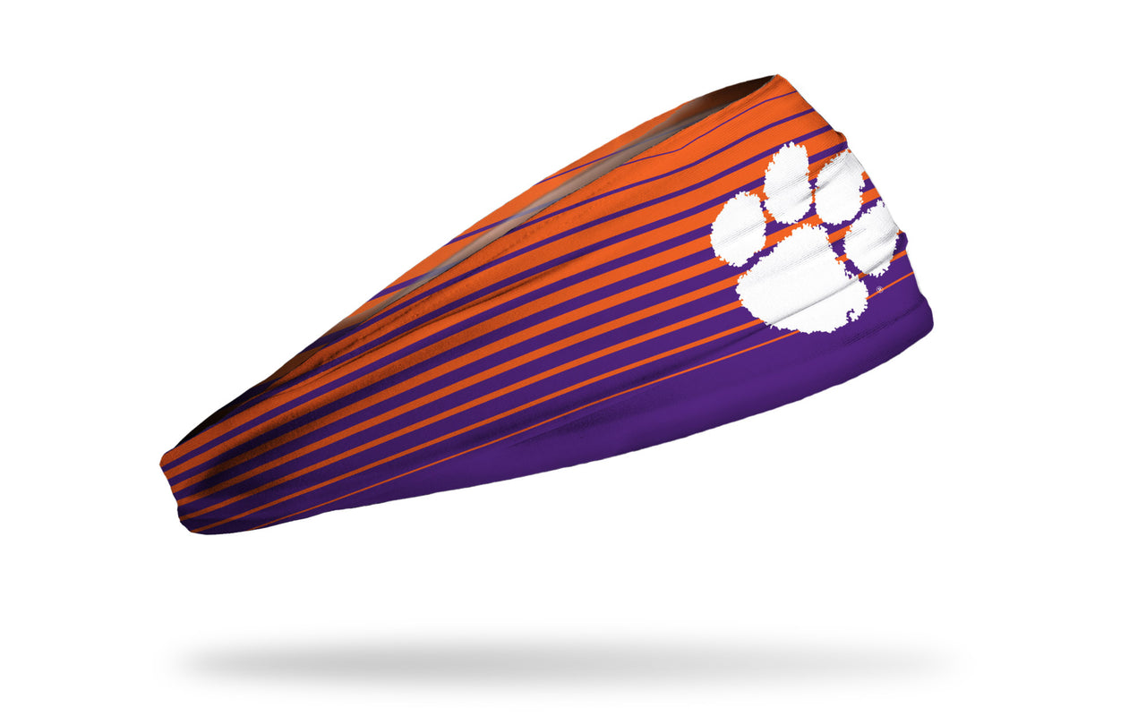 Clemson Tigers: Gradient Stripe Headband