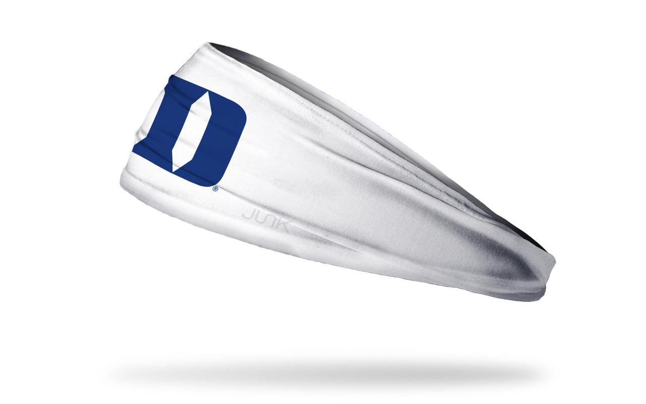 Duke University: Logo White Headband