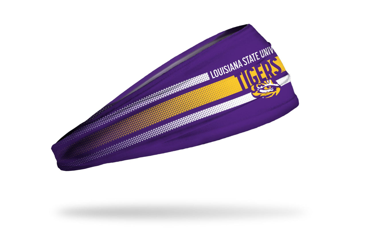 Louisiana State Univeristy: Faded Stripe Headband