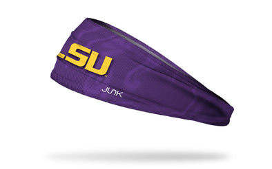 Louisiana State University: Jersey Logo Purple Headband