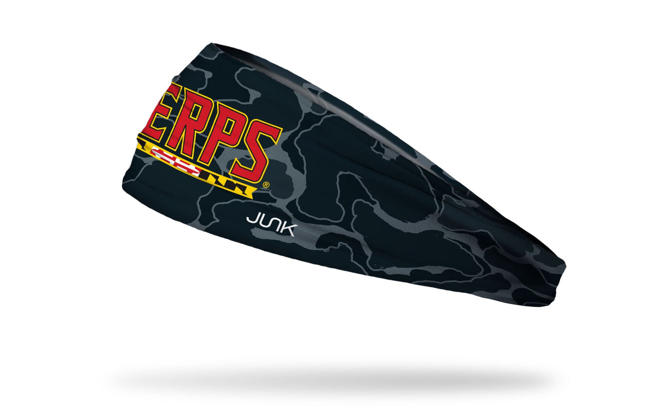 University of Maryland: Camo Black Big Bang Lite Headband