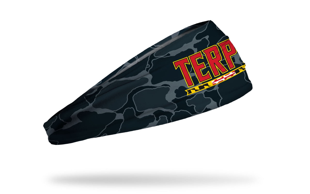 University of Maryland: Camo Black Big Bang Lite Headband