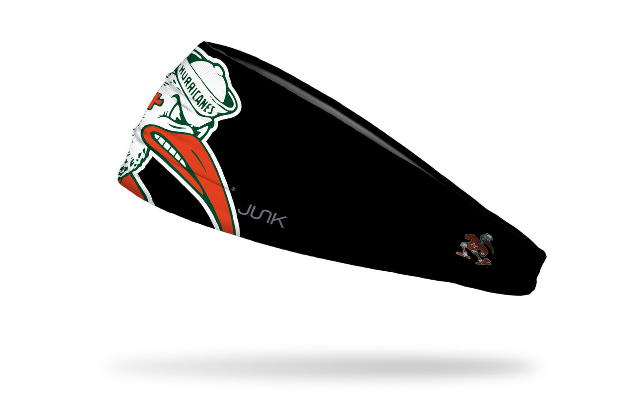 University of Miami: Sebastian Black Big Bang Lite Headband
