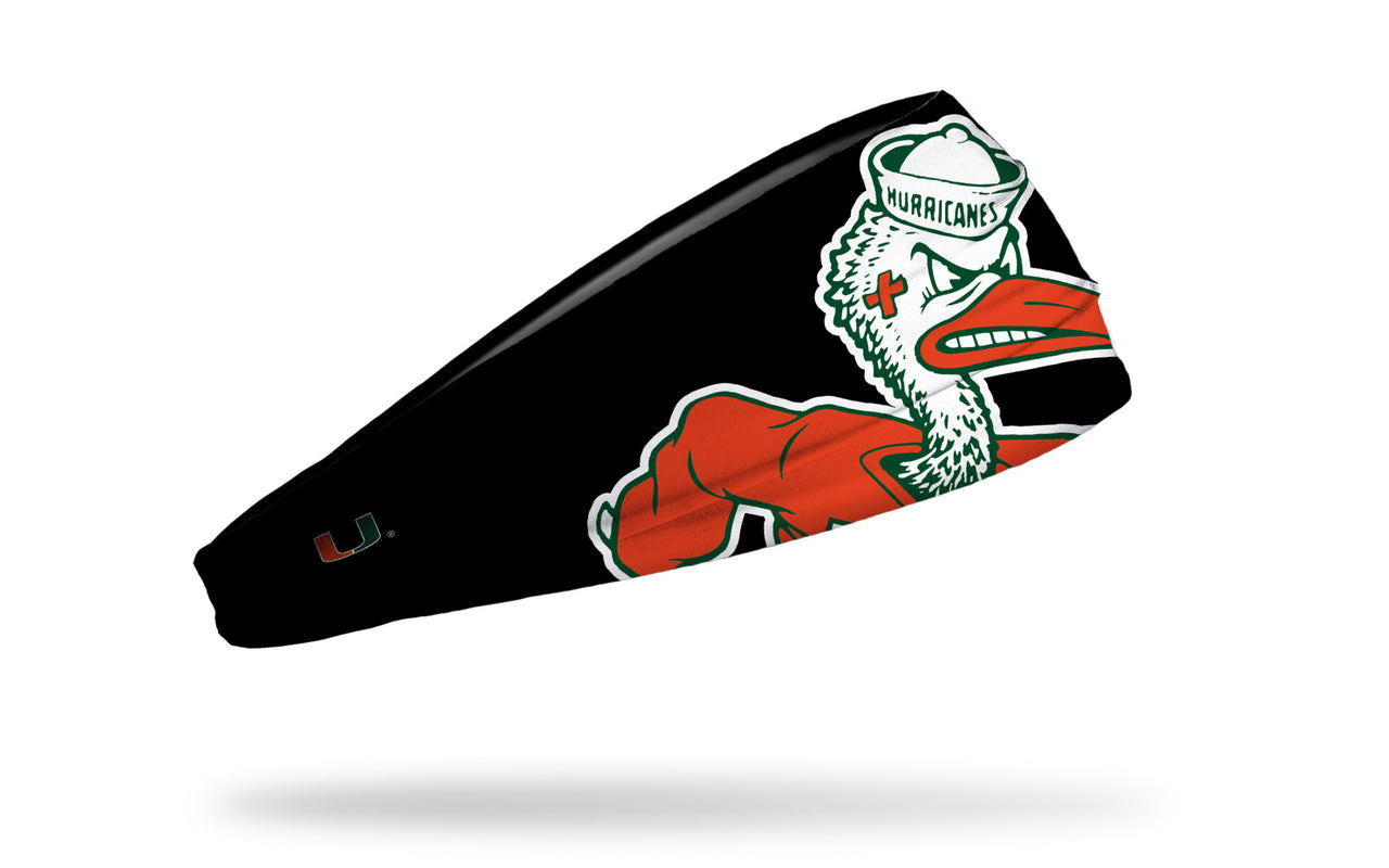 University of Miami: Sebastian Black Big Bang Lite Headband