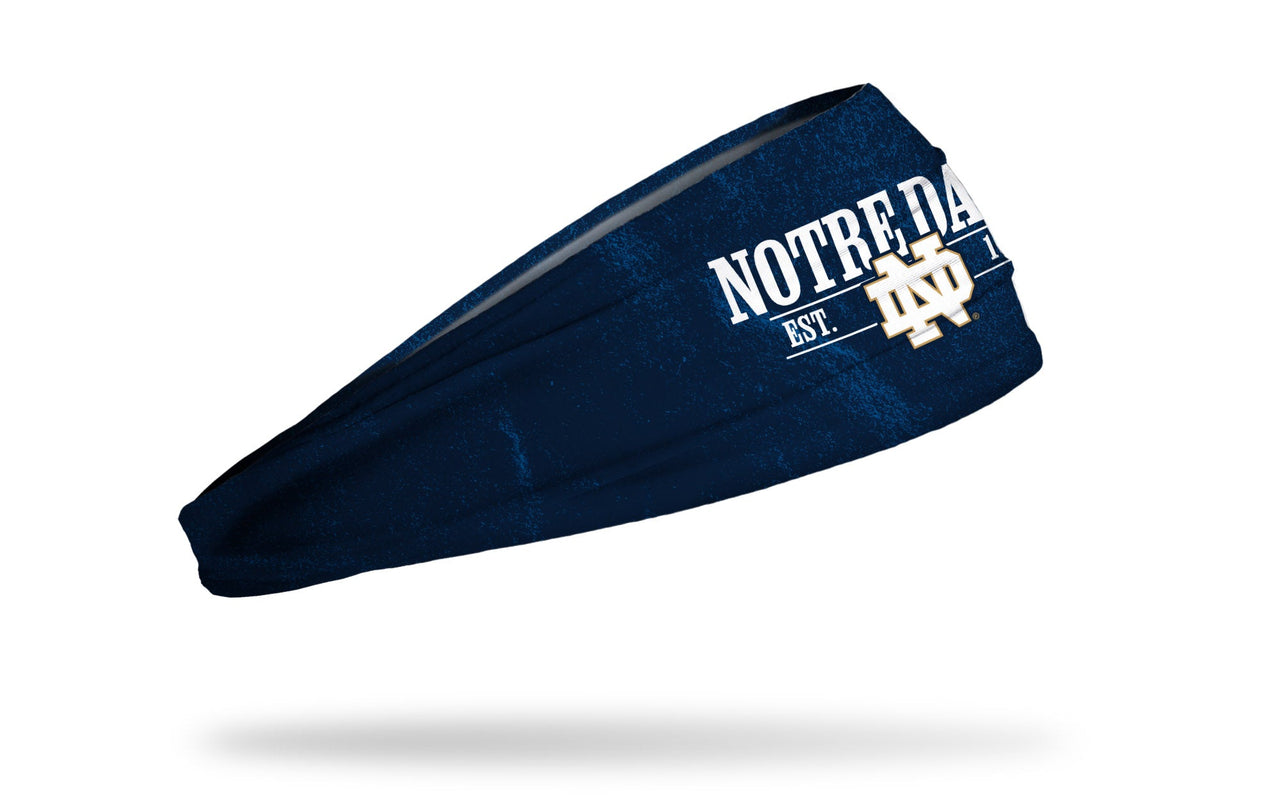 University of Notre Dame: Vintage Athletic Headband