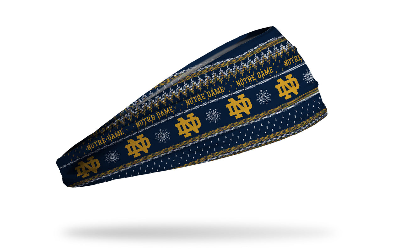 University of Notre Dame: Winter Break Headband