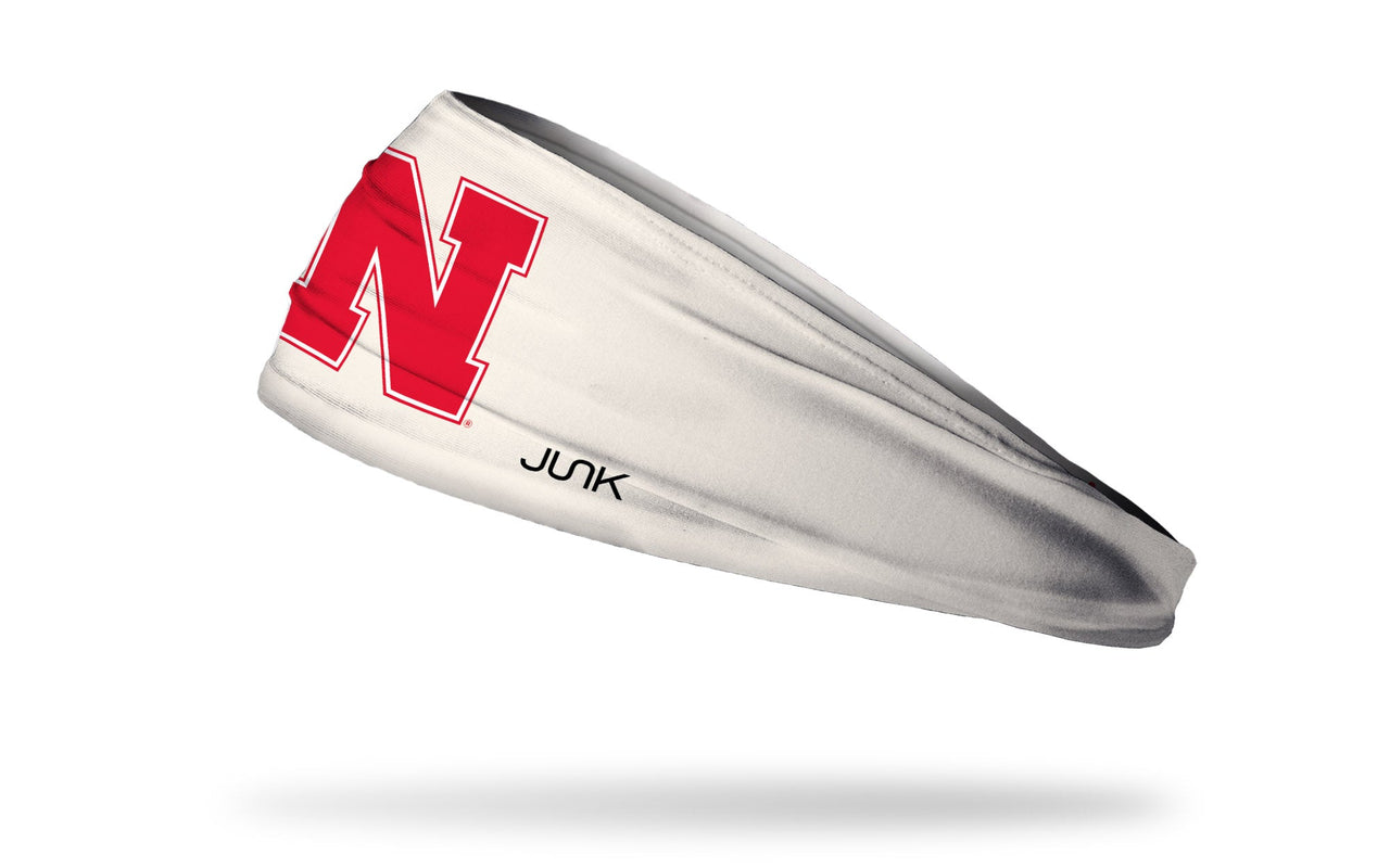 University of Nebraska: Cream Big Bang Lite Headband