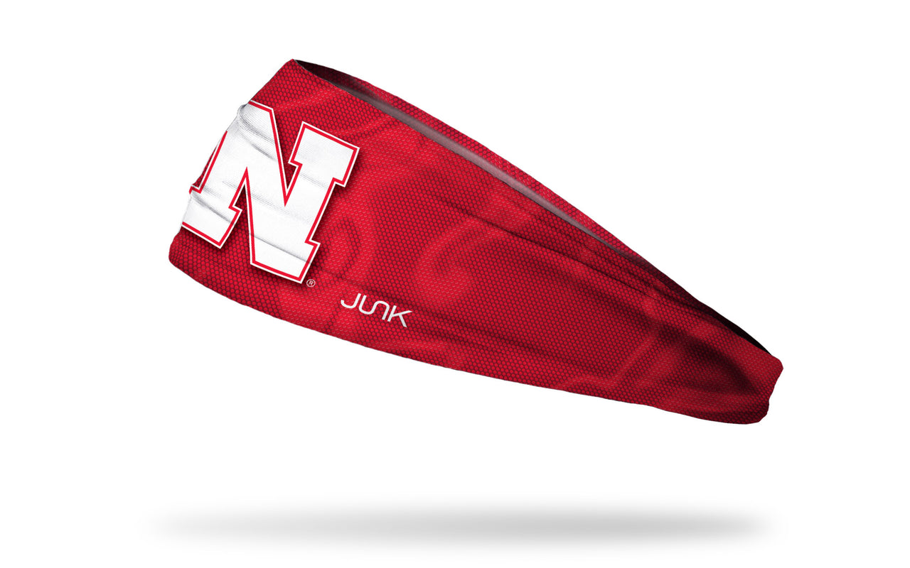 University of Nebraska: Jersey Logo Red Headband