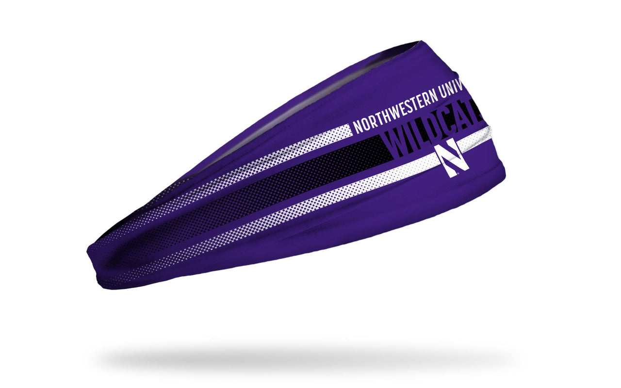 Northwestern University: Faded Stripe Big Bang Lite Headband