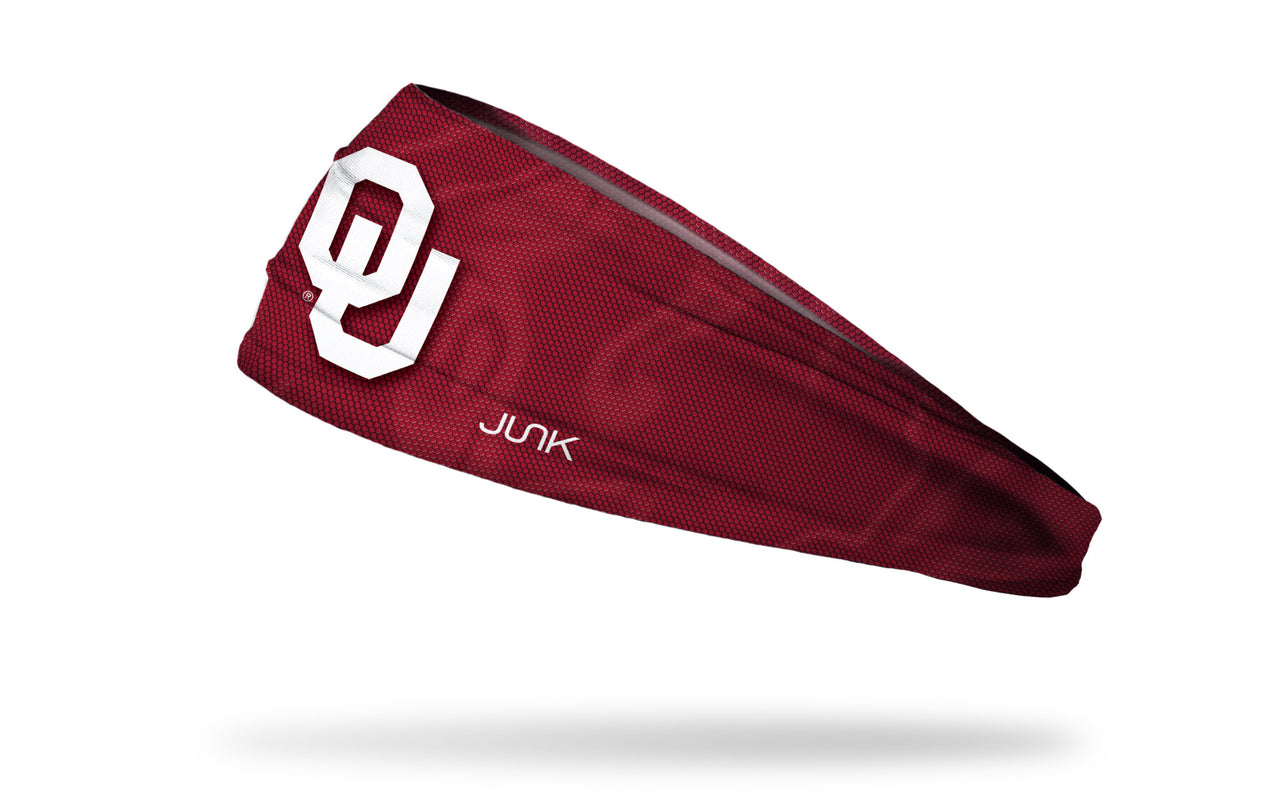 University of Oklahoma: Jersey Logo Crimson Headband