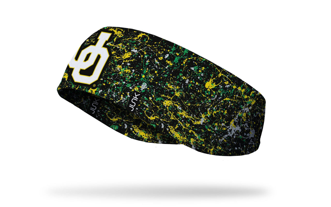 University of Oregon: Splatter Ear Warmer