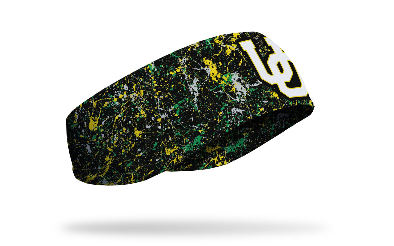 University of Oregon: Splatter Ear Warmer
