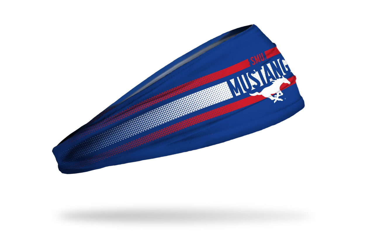 Southern Methodist University: Faded Stripe Big Bang Lite Headband