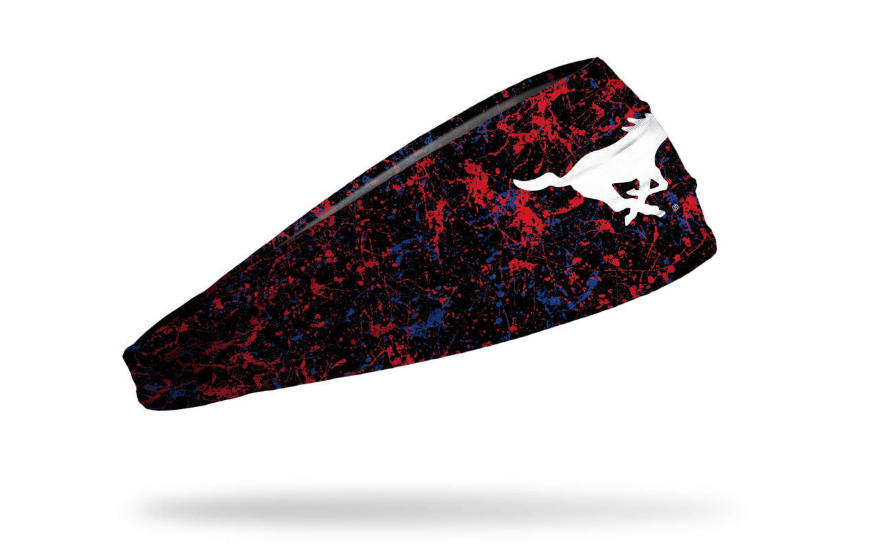 Southern Methodist University: Splatter Big Bang Lite Headband