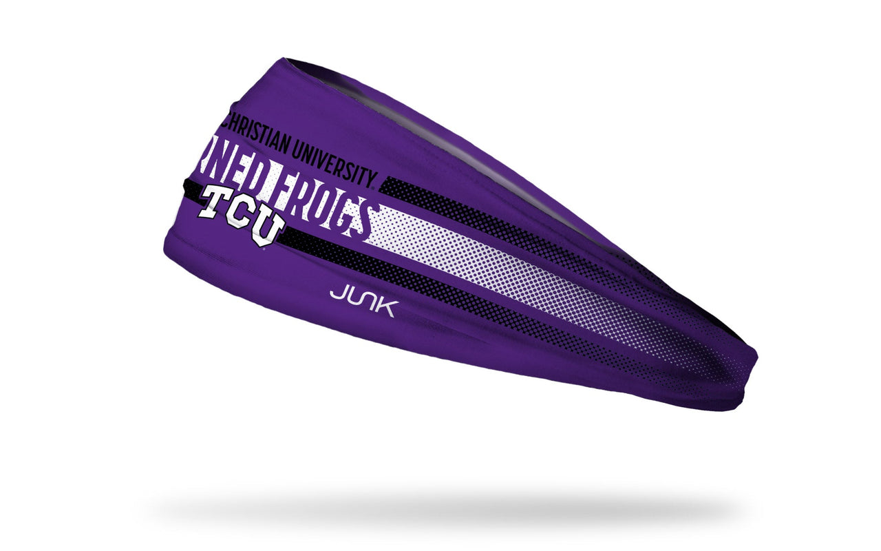 Texas Christian University: Faded Stripe Big Bang Lite Headband