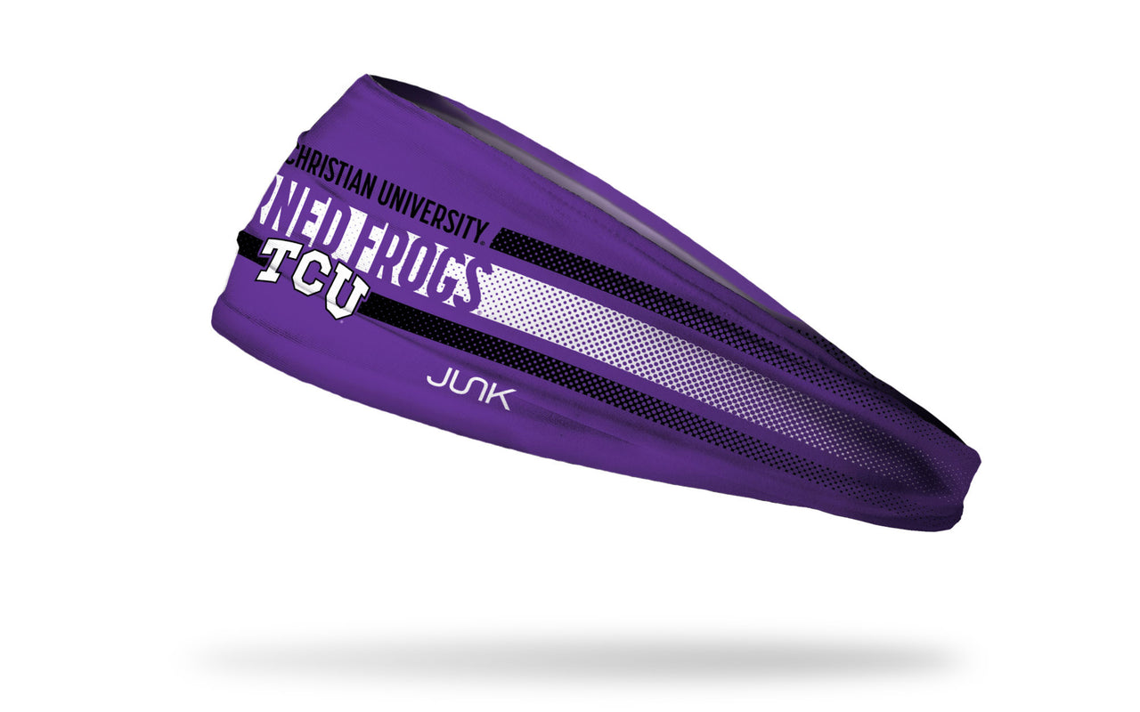 Texas Christian University: Faded Stripe Big Bang Lite Headband