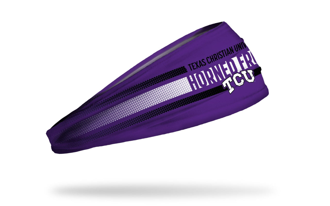 Texas Christian University: Faded Stripe Big Bang Lite Headband