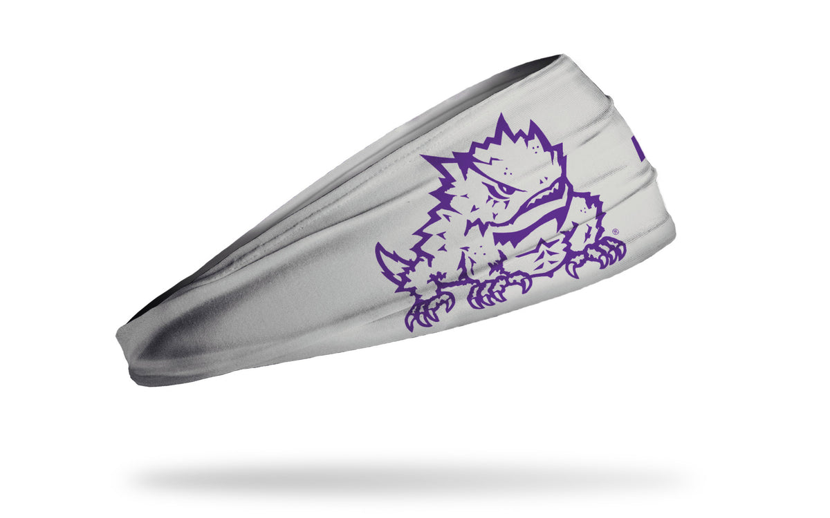 TCU: Oversized Frog Gray Big Bang Lite Headband